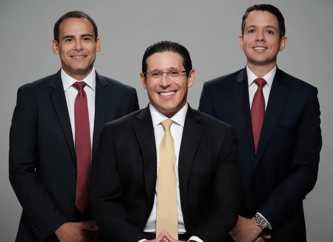 The founding partners: Carlos Abrego, Mario Arias and Rodrigo Lopez